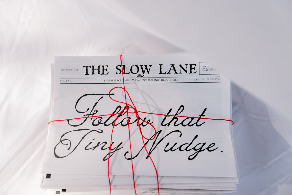 The Slow Lane - Monthly Subscription