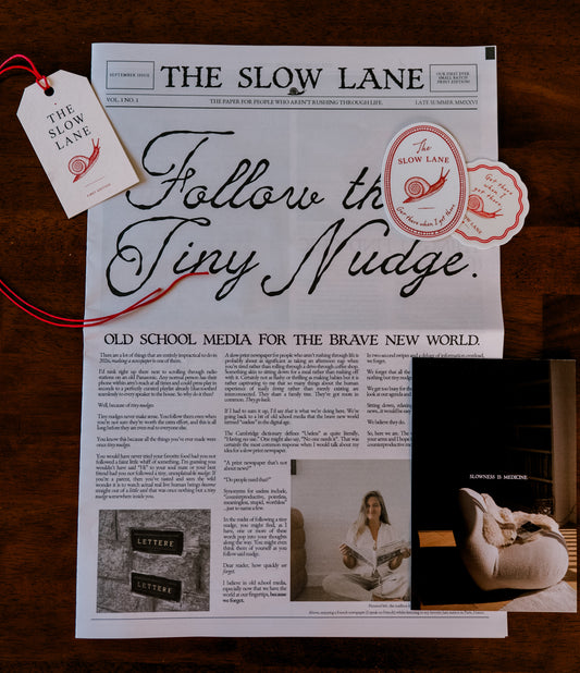 The Slow Lane - Monthly Subscription